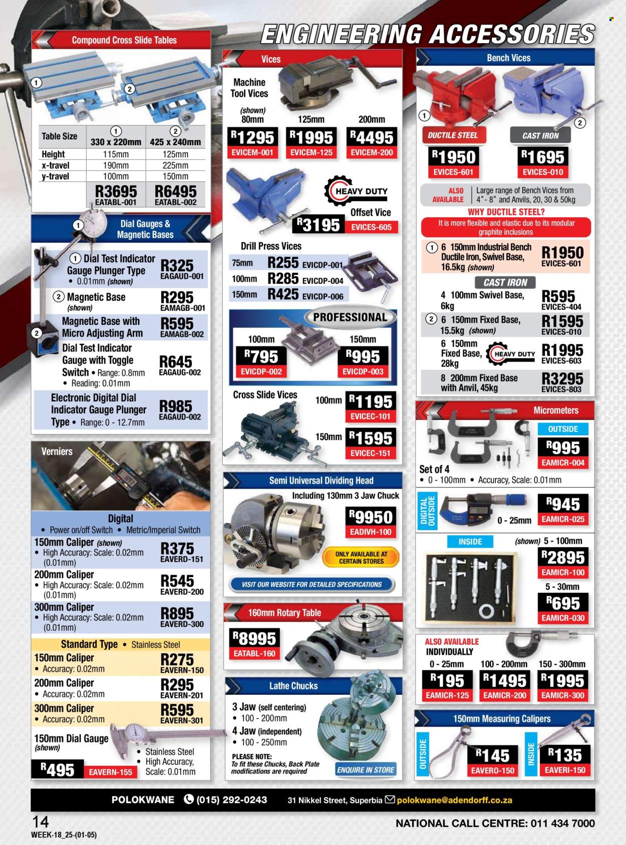 Adendorff Machinery Mart specials - 01/05/2025 - 31/05/2025. Page 1
