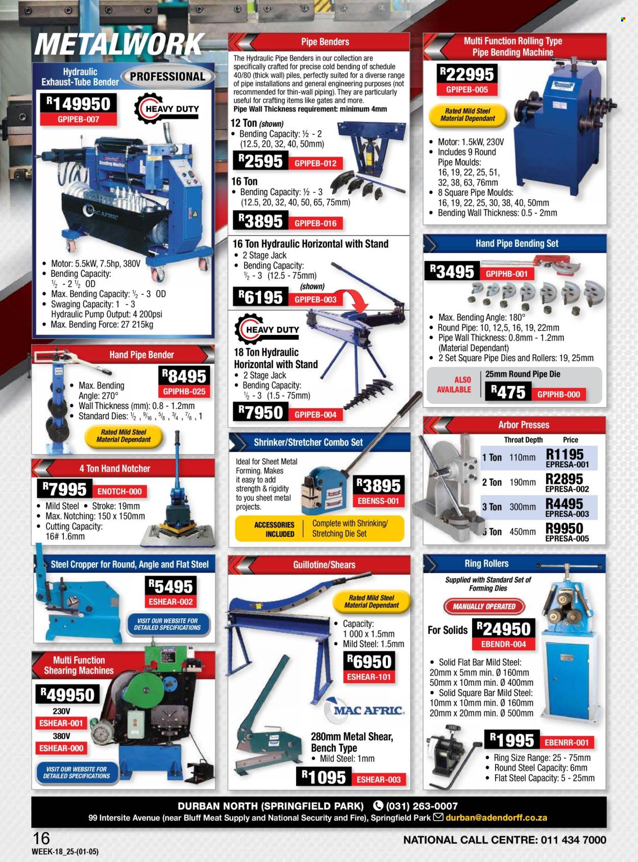 Adendorff Machinery Mart specials - 01/05/2025 - 31/05/2025. Page 1