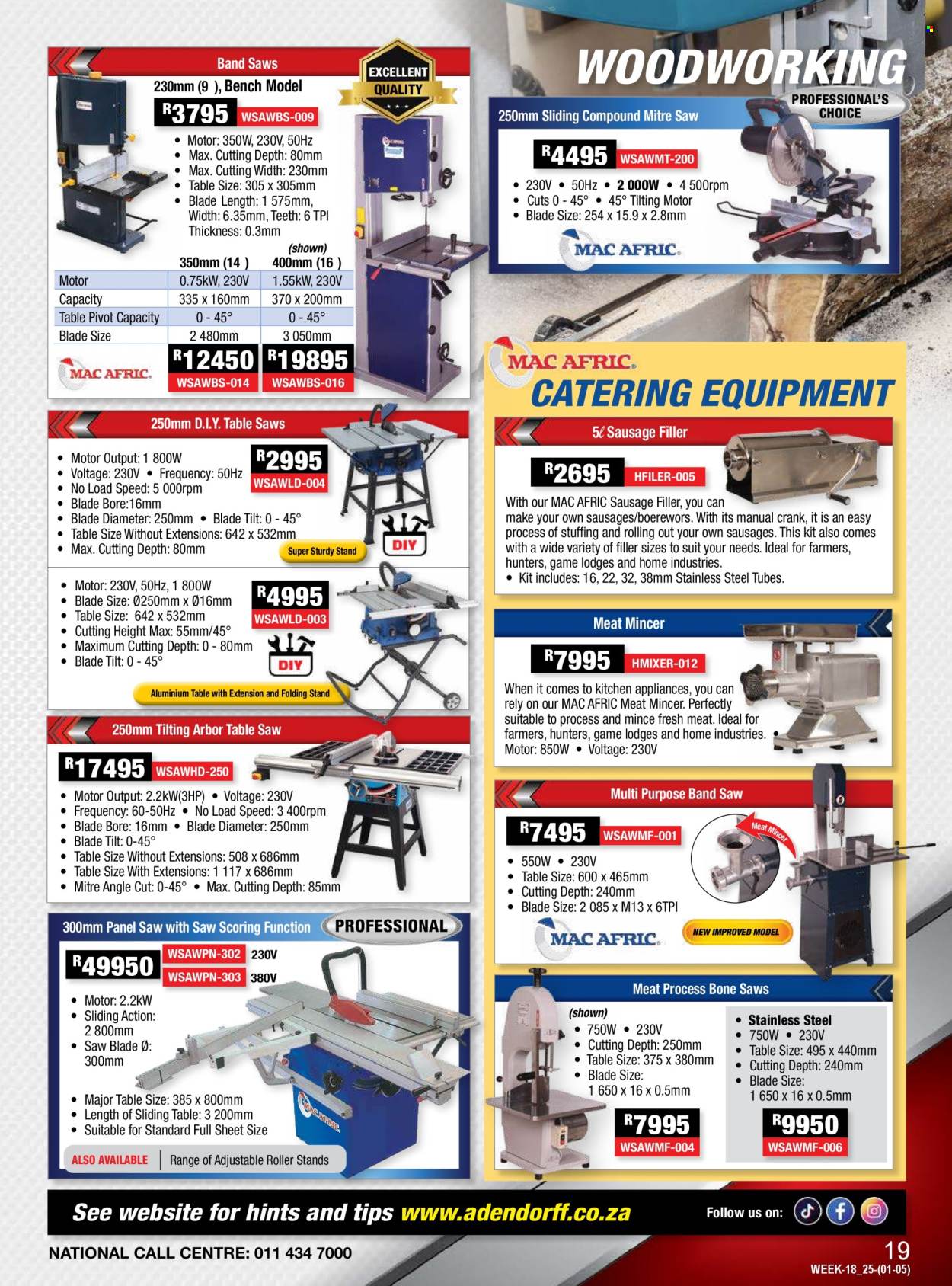 Adendorff Machinery Mart specials - 01/05/2025 - 31/05/2025. Page 1