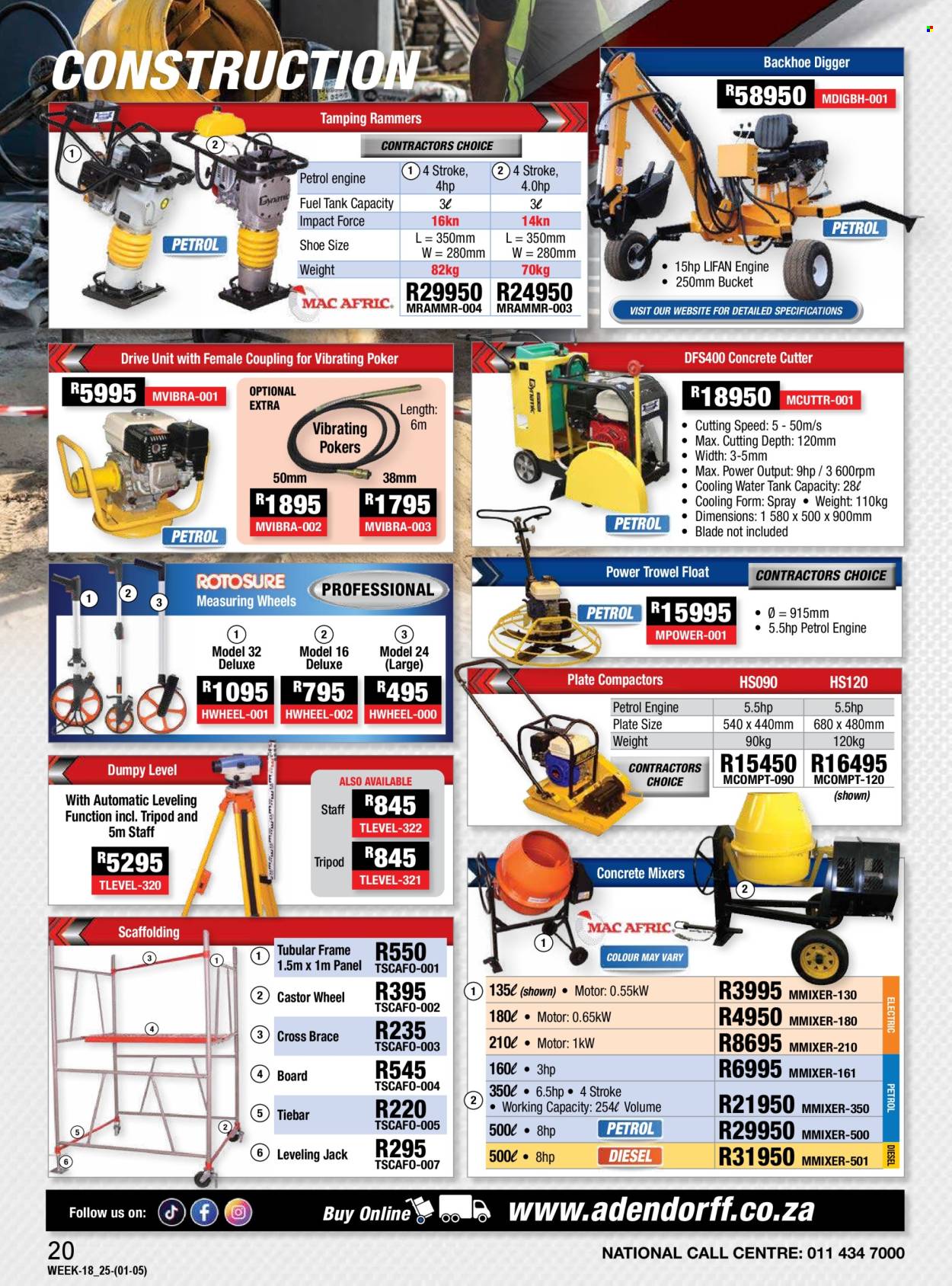 Adendorff Machinery Mart specials - 01/05/2025 - 31/05/2025. Page 1