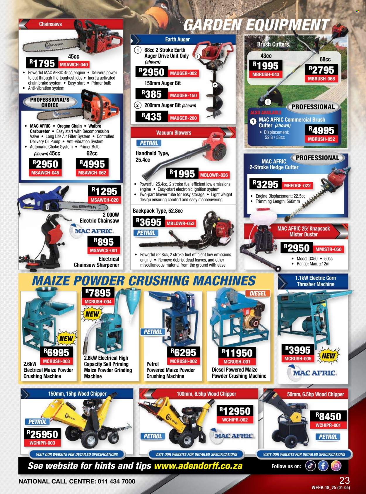 Adendorff Machinery Mart specials - 01/05/2025 - 31/05/2025. Page 1