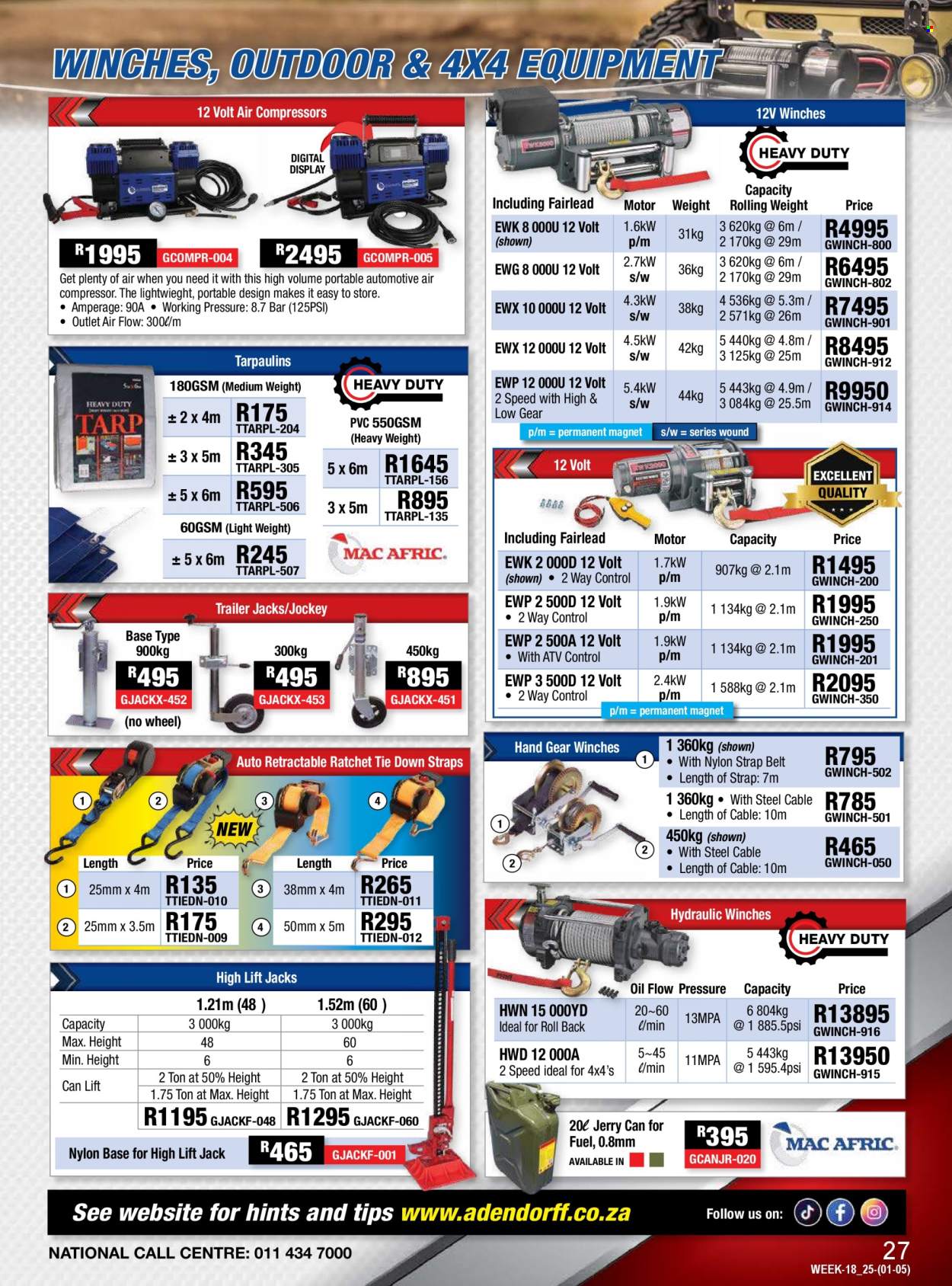 Adendorff Machinery Mart specials - 01/05/2025 - 31/05/2025. Page 1