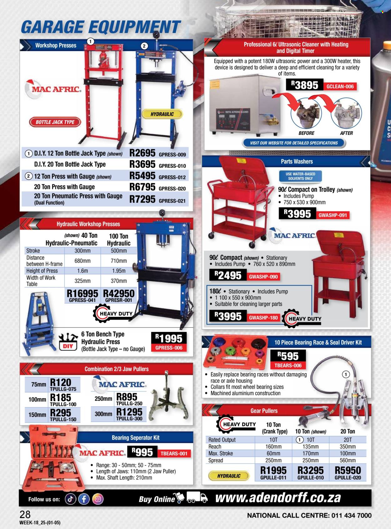 Adendorff Machinery Mart specials - 01/05/2025 - 31/05/2025. Page 1