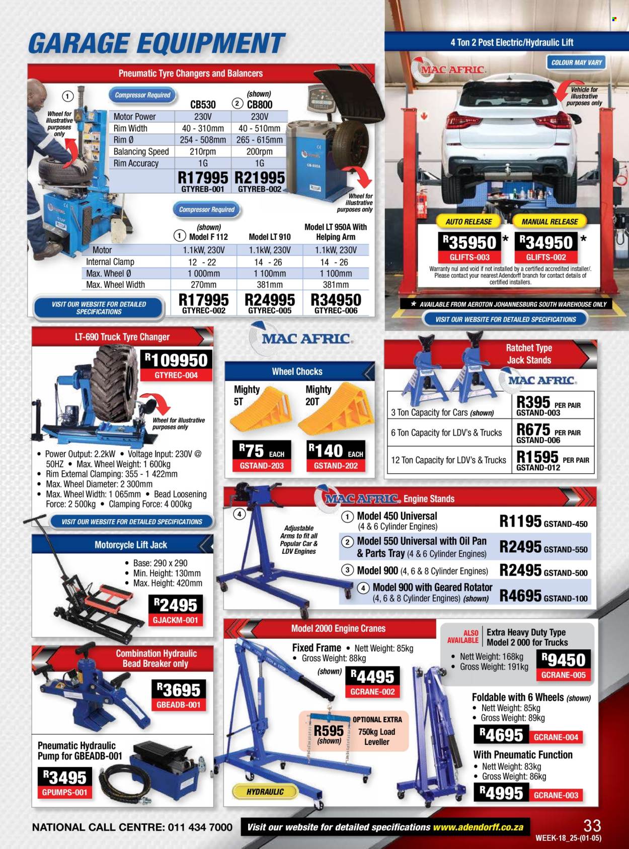 Adendorff Machinery Mart specials - 01/05/2025 - 31/05/2025. Page 1