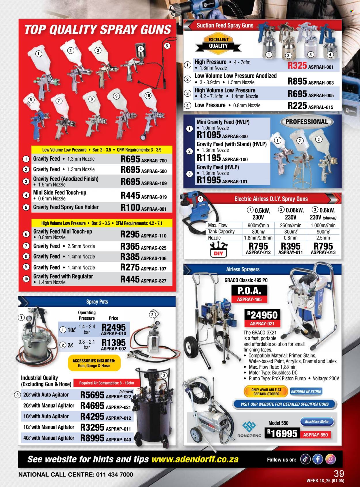 Adendorff Machinery Mart specials - 01/05/2025 - 31/05/2025. Page 1