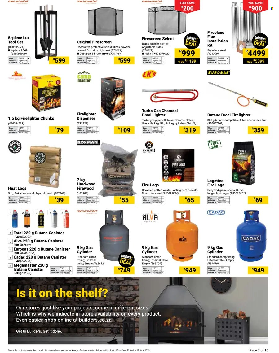 Builders specials - 22/04/2025 - 23/06/2025. Page 1