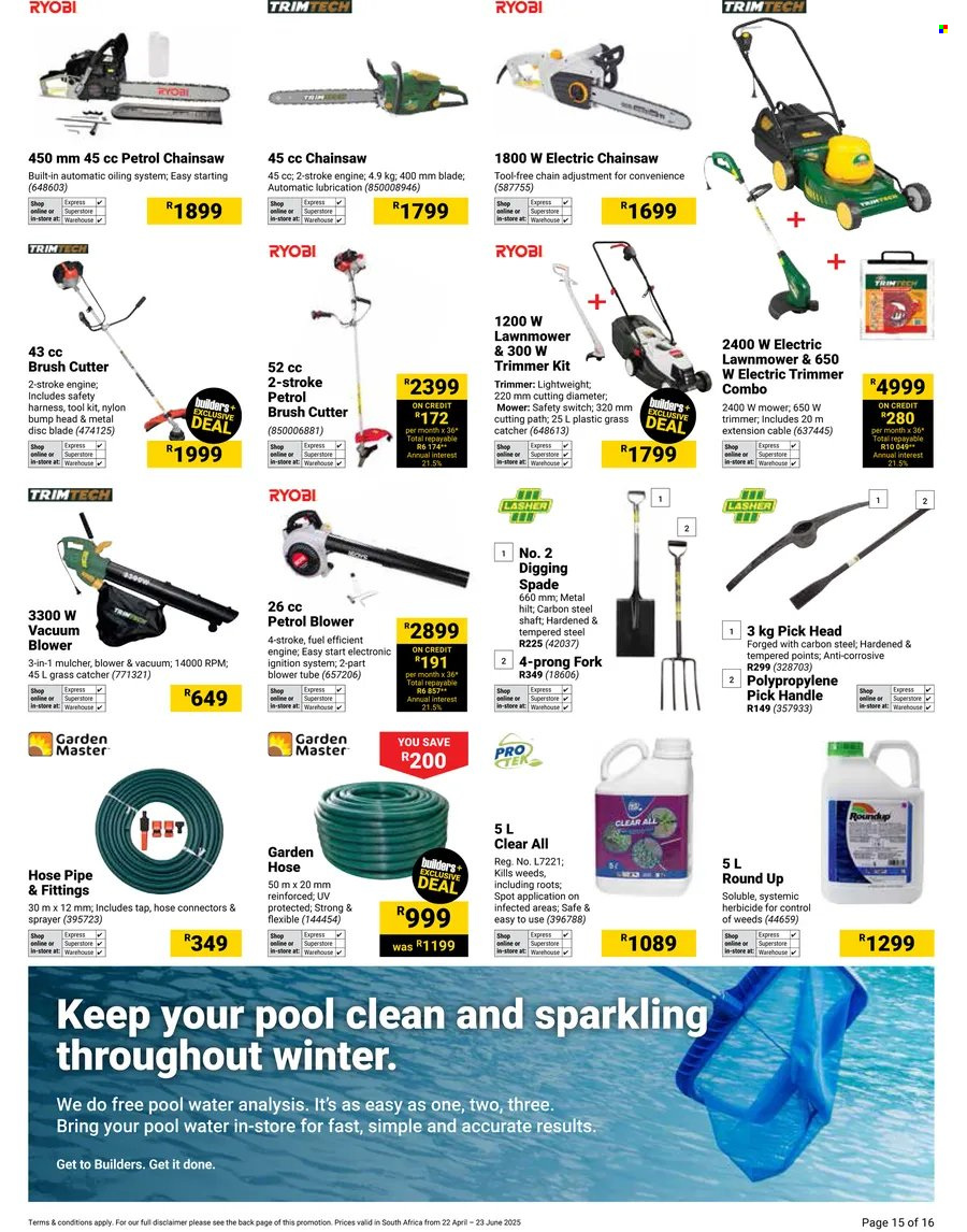 Builders specials - 22/04/2025 - 23/06/2025. Page 1
