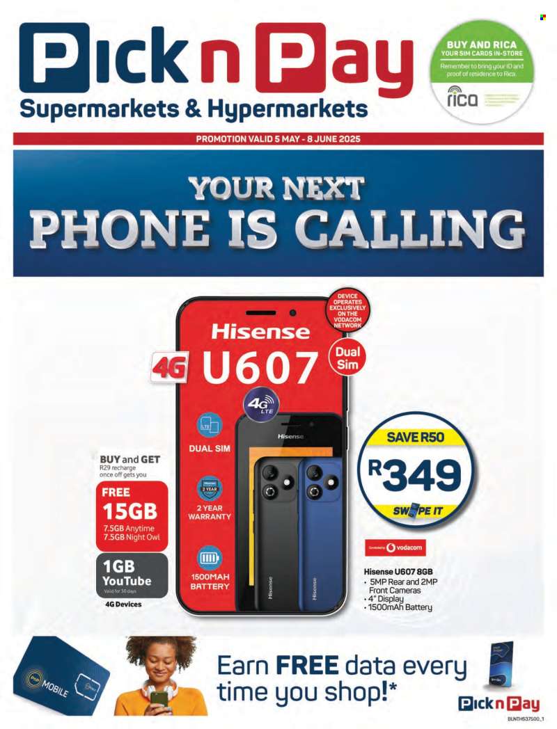 Pick n Pay catalogue  - 05/05/2025 - 08/06/2025.