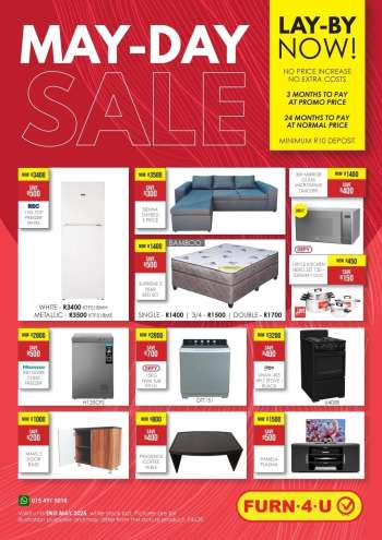 Furn 4 U catalogue  - 11/05/2025 - 31/05/2025.