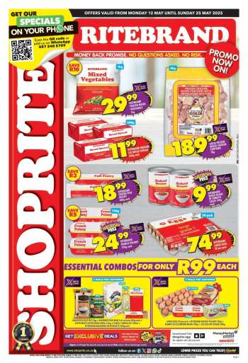 Shoprite catalogue  - 12/05/2025 - 25/05/2025.