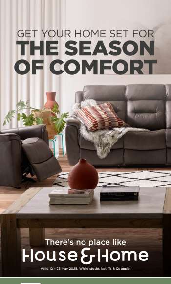 House & Home catalogue  - 12/05/2025 - 25/05/2025.