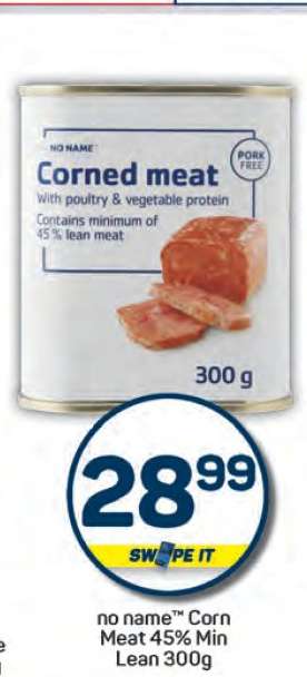 no name Corn Meat 45% Min Lean 300g