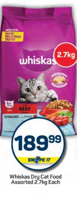 Whiskas Dry Cat Food