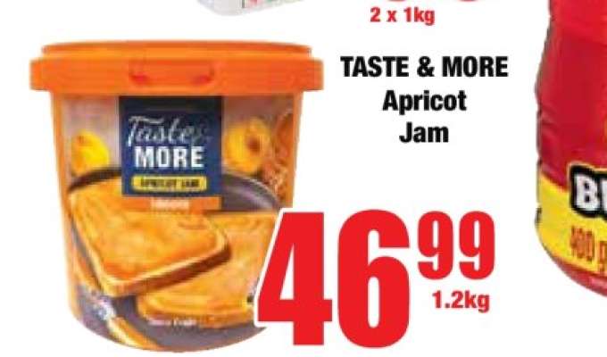 TASTE & MORE Apricot Jam