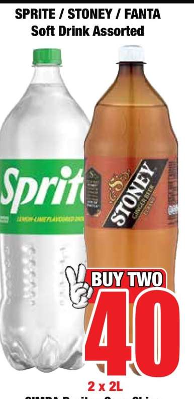SPRITE / STONEY / FANTA Soft Drink Assorted