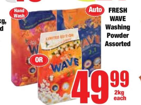 FRESH WAVE Washing Powder Assorted