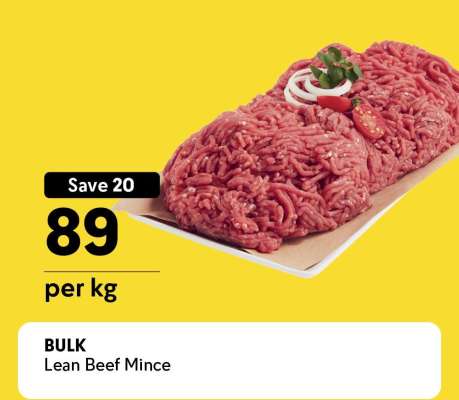 Lean Beef Mince