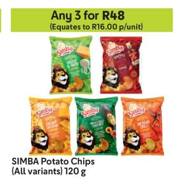 SIMBA POTATO CHIPS