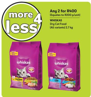 Whiskas Dry Cat Food