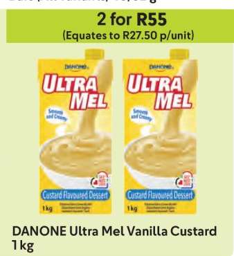 DANONE Ultra Mel Vanilla Custard 1 kg