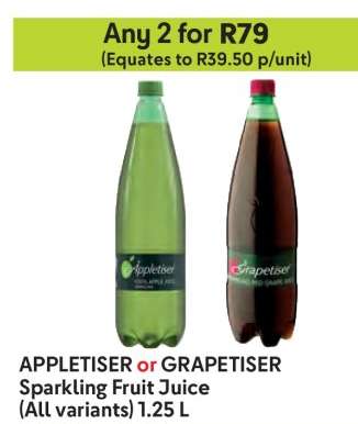 Appletiser or Grapetiser