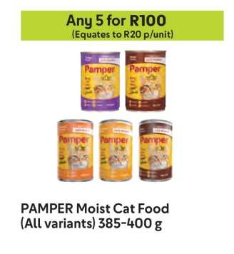 PAMPER Moist Cat Food