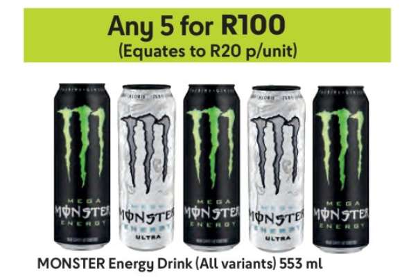 MONSTER Energy Drink (All variants)
