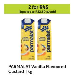 PARMALAT Vanilla Flavoured Custard 1 kg
