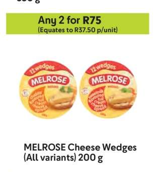 MELROSE Cheese Wedges (All variants) 200 g