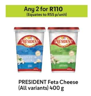 Président Feta Cheese All Variants