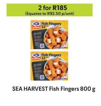 SEA HARVEST Fish Fingers 800 g