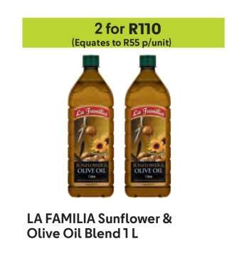 LA FAMILIA Sunflower & Olive Oil Blend 1 L
