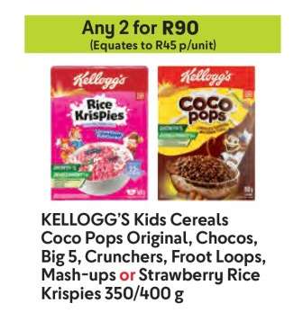 KELLOGG’S Kids Cereals