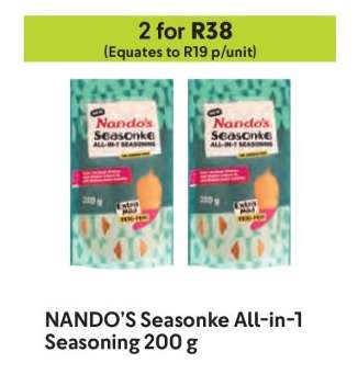 NANDO’S Seasonke All-in-1 Seasoning 200 g