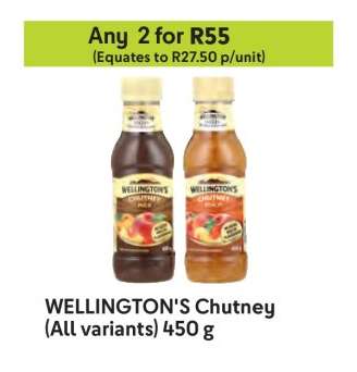 WELLINGTON'S Chutney