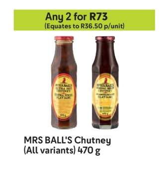 MRS BALL'S CHUTNEY