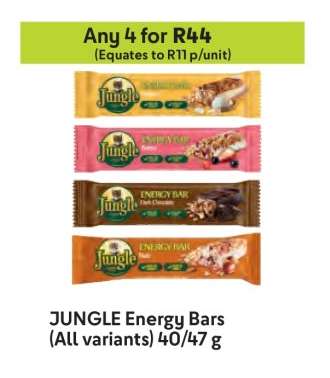 Jungle Energy Bars