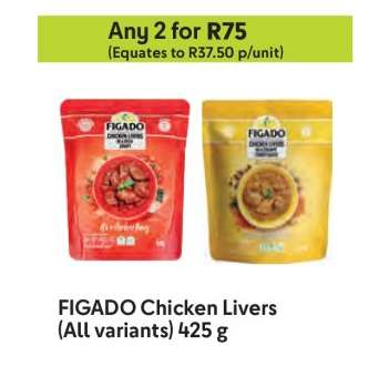 FIGADO Chicken Livers (All variants) 425 g