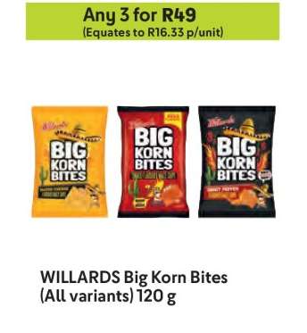 Willards Big Korn Bites