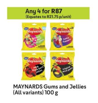MAYNARDS Gums and Jellies (All variants)