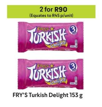 FRY'S Turkish Delight 153 g