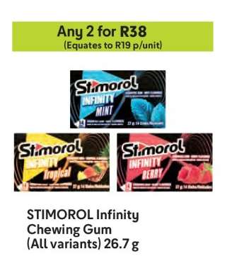 STIMOROL Infinity Chewing Gum