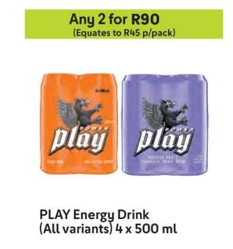 PLAY Energy Drink