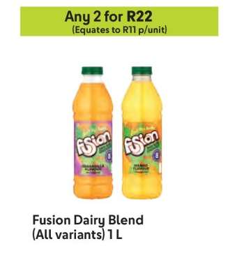 Fusion Dairy Blend (All variants) 1 L