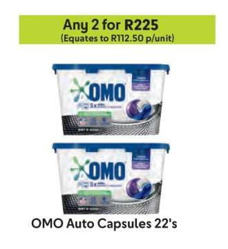 OMO Auto Capsules 22's