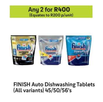 FINISH Auto Dishwashing Tablets