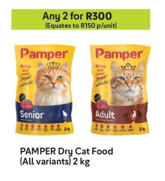 Pamper Dry Cat Food