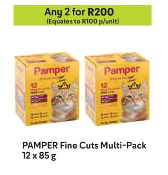 PAMPER Fine Cuts Multi-Pack 12 x 85 g