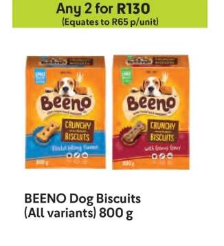 BEENO Dog Biscuits (All variants) 800 g