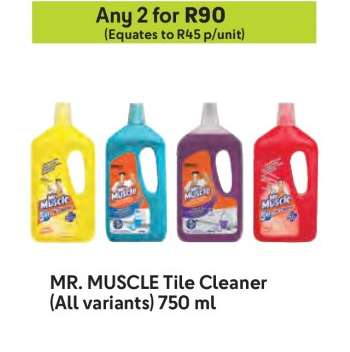 Mr Muscle Tile Cleaner